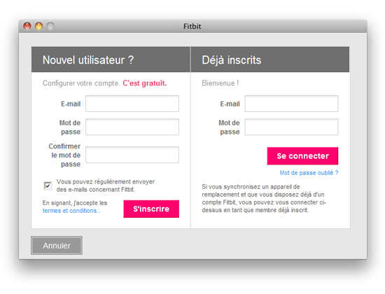 désinstaller le logiciel fitbit mac