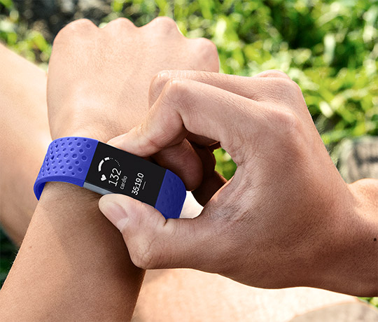 Fitbit Alta Fitness Wristband Activity Tracker Black Large FB406BKL 