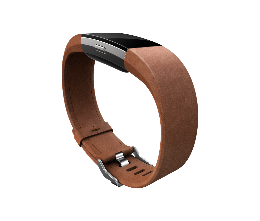 Brown, A JIANGfu Replacement Leather Wristband Band Strap Bracelet For Fitbit Alta/Fitbit Alta HR 