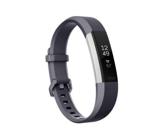 Size:L Plum Great Condition Free SP Fitbit Alta Sporty Activity Tracker 